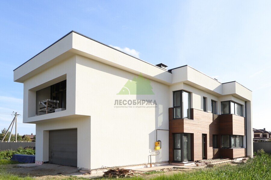 Работы по отделки фасада