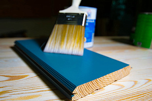 Урок 12. Укрывные краски и системы покраски для древесины внутри дома